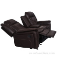 Cuero de alta calidad 3+2+1 asiento reclinable sofá